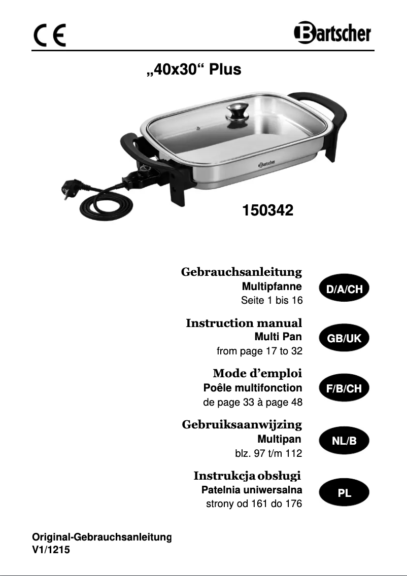 First page image of the manual for 150342