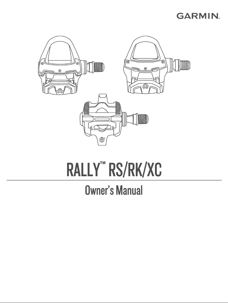 First page image of the manual for Rally RS100