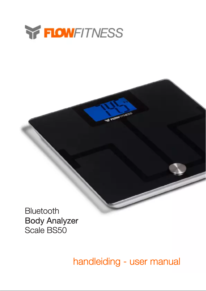 First page image of the manual for BS50