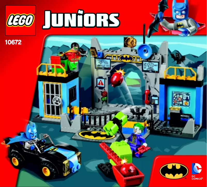 Page 1 de la notice Manuel utilisateur Lego Batman: Defend the Batcave