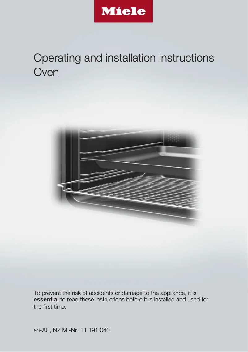 First page image of the manual for H 7264 BP