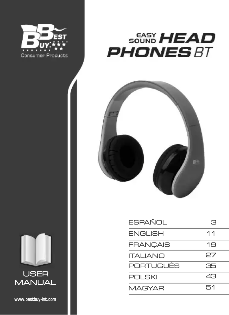 Page 1 of the manual User Manual Best Buy Easy Sound BT