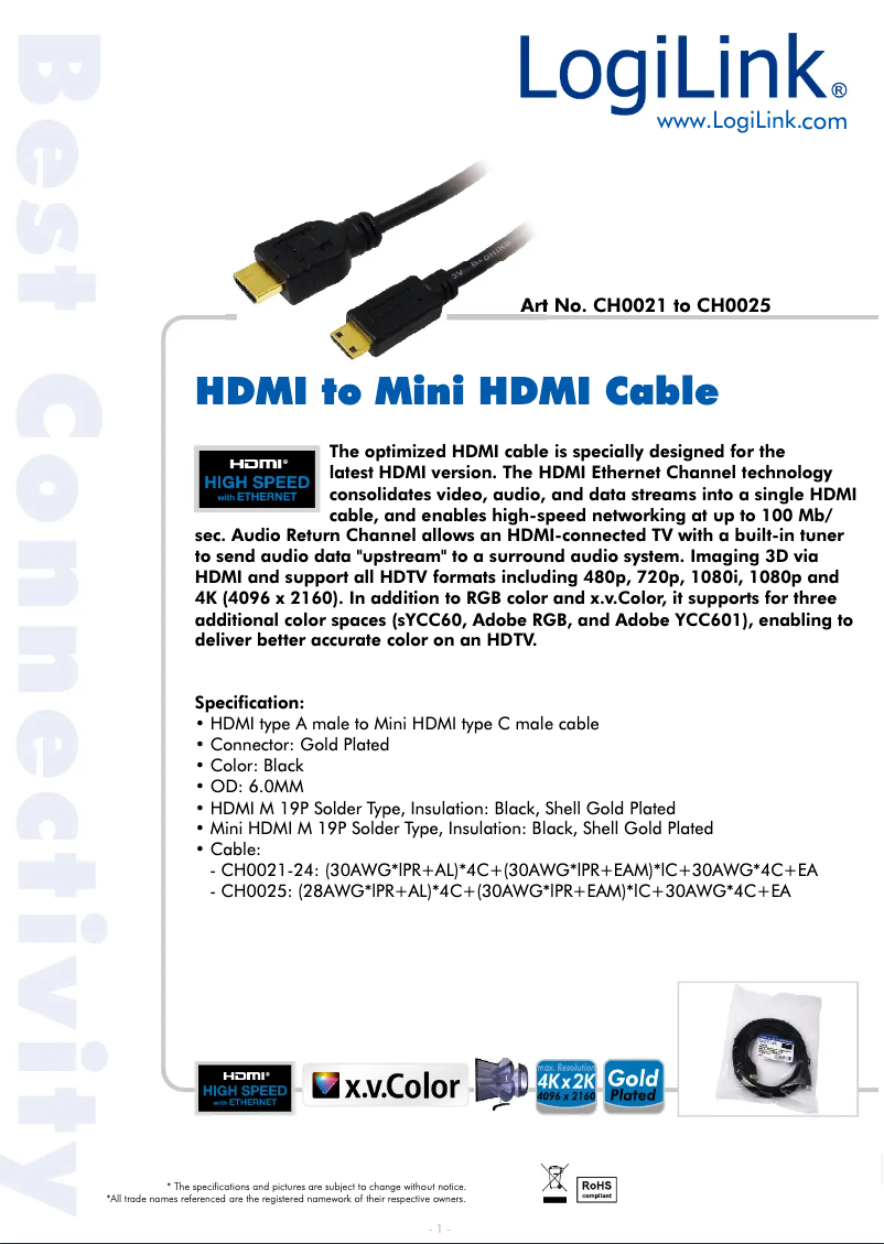 Image de la première page du manuel de l'appareil CH0022