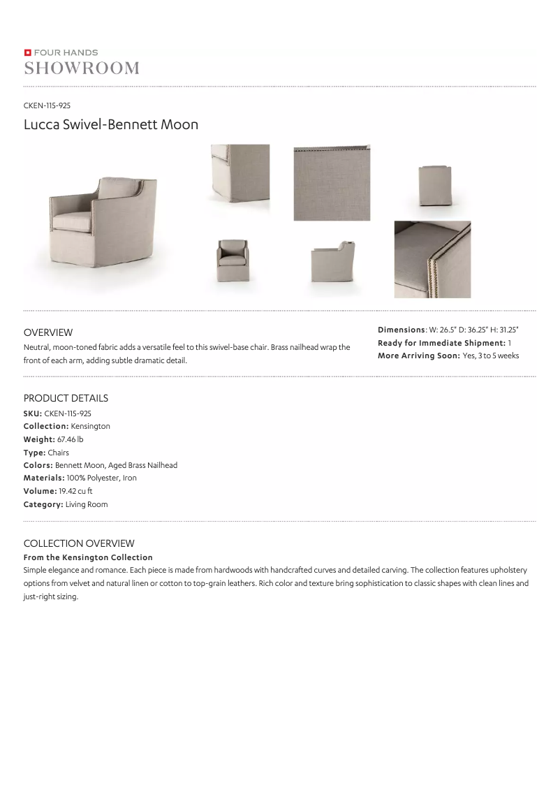 First page image of the manual for CKEN-115-925