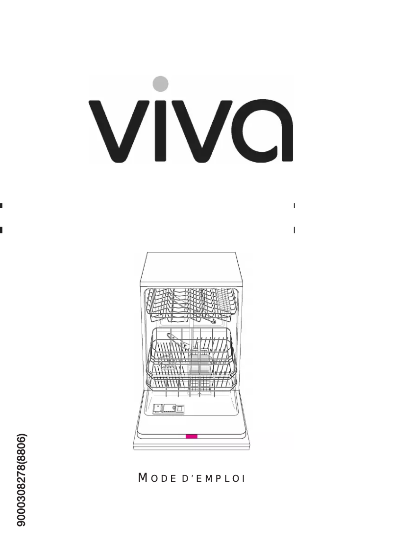 First page image of the manual for VVD25W07EU