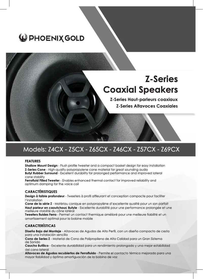 Page 1 of the manual User Manual Phoenix Gold Z69CX