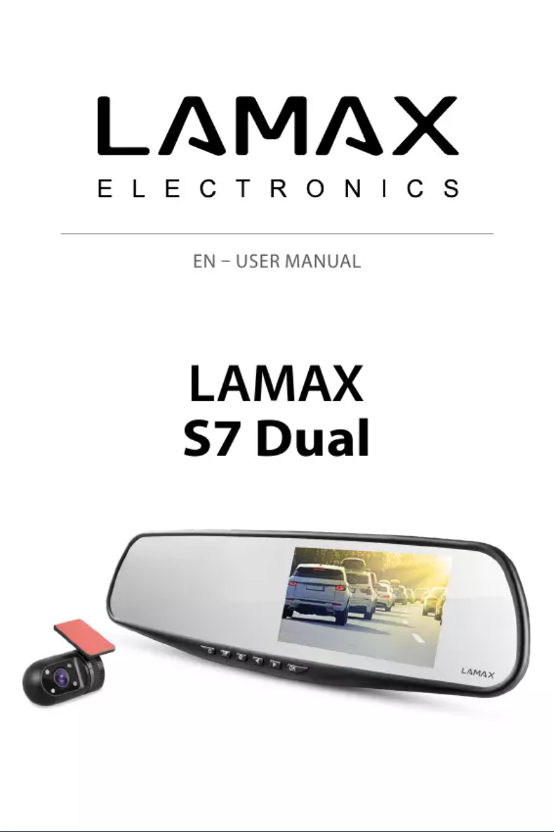 Page 1 of the manual User Manual Lamax S7 Dual