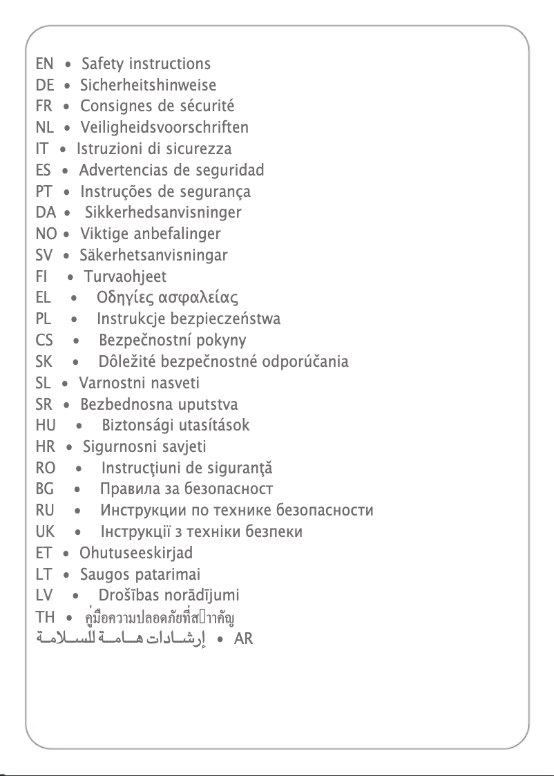 First page image of the manual for Access Steam Care DT9100