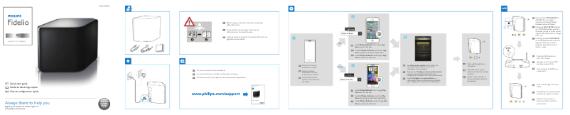 First page image of the manual for Fidelio A5