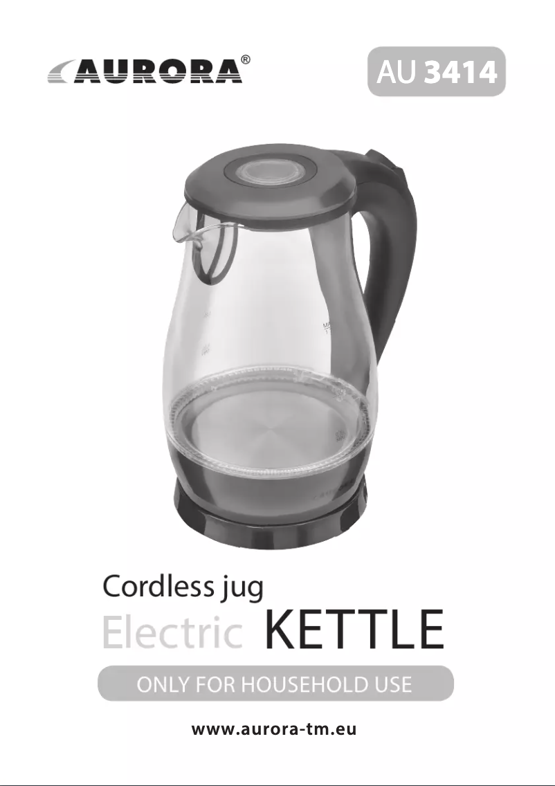 Page 1 of the manual User Manual Aurora AU3414