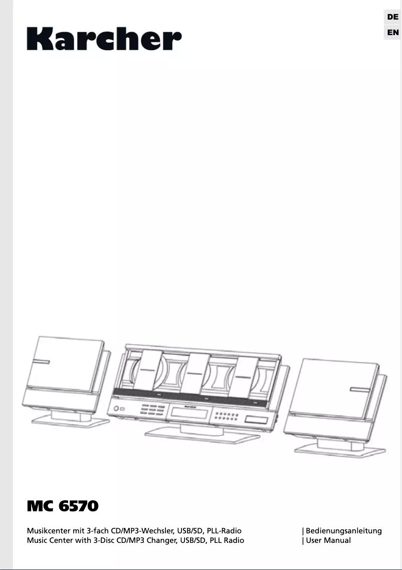 First page image of the manual for MC 6570