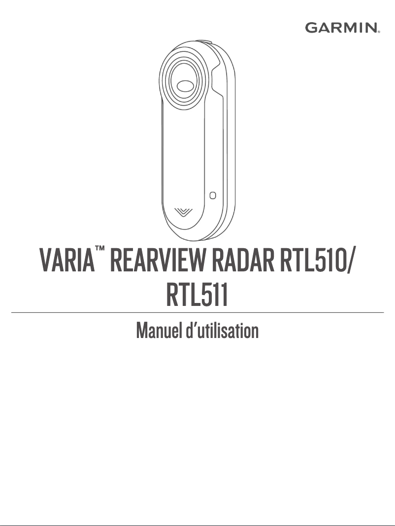 First page image of the manual for Varia RTL511