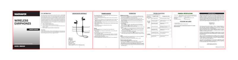 Page 1 of the manual User Manual Magnavox MBH552