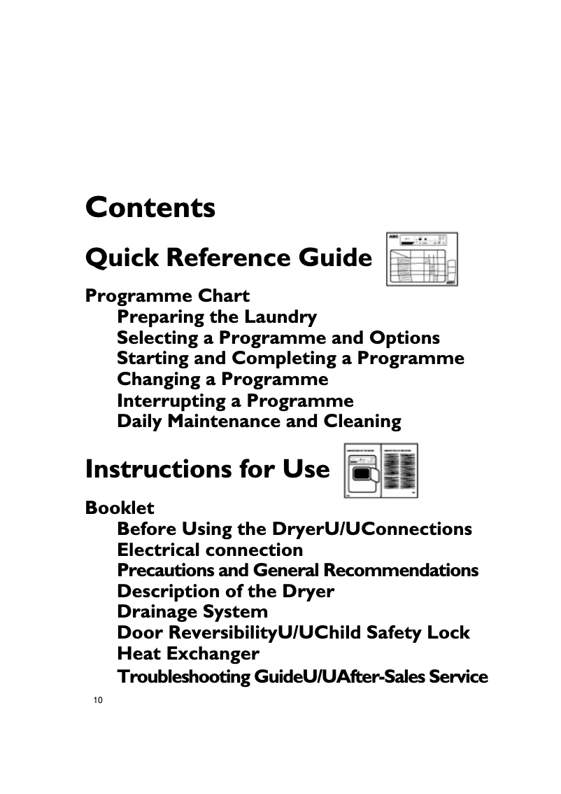 Page 1 of the manual User Manual Bauknecht TRKK 6858/3 EX