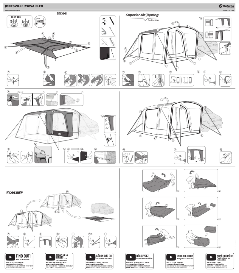 First page image of the manual for Jonesville 290SA Flex