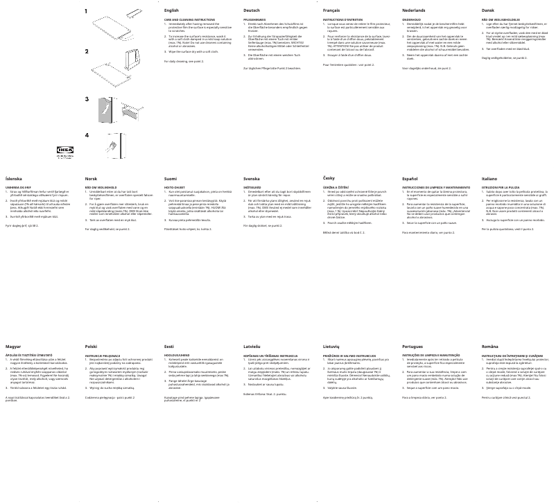 First page image of the manual for REINSVOLL 303.737.91