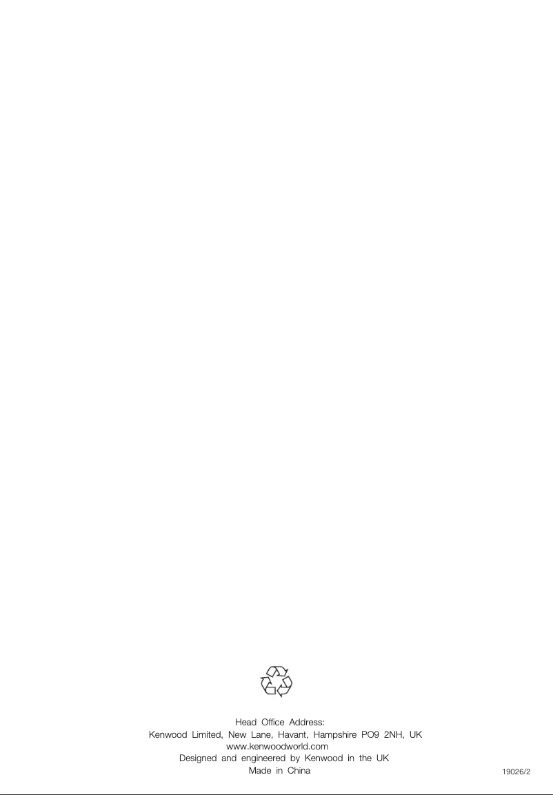 First page image of the manual for FP126