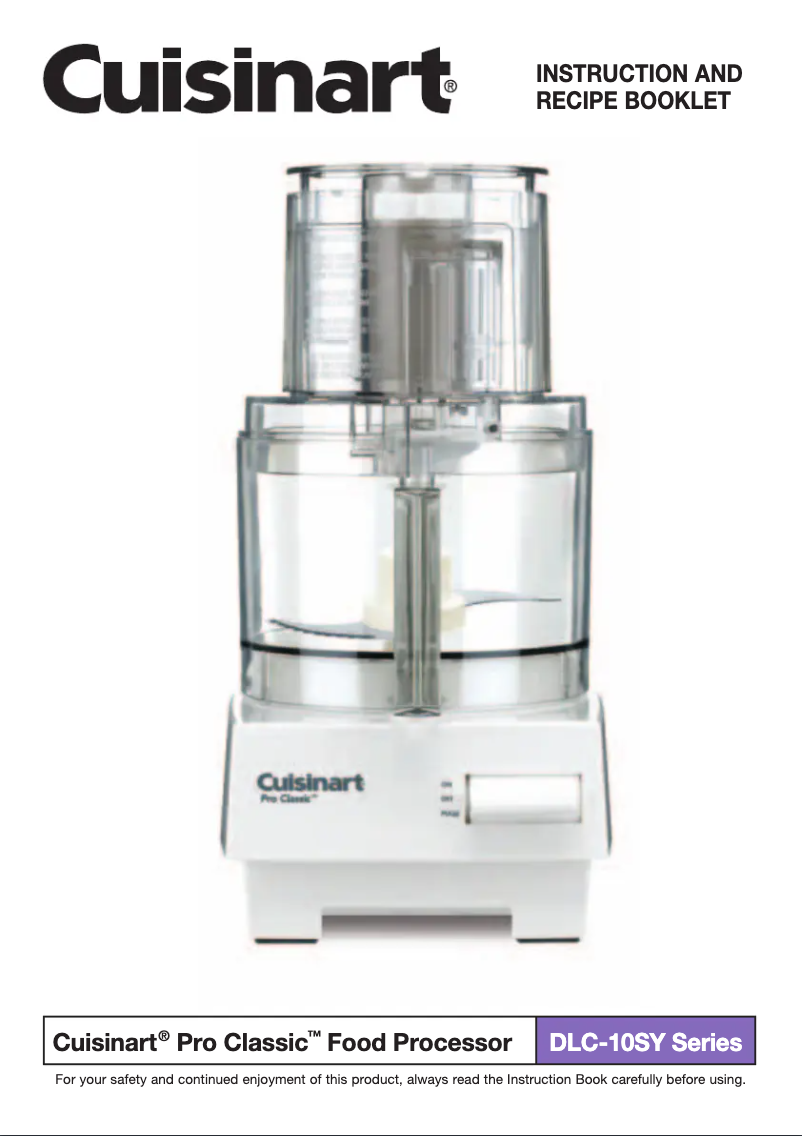 First page image of the manual for Original DLC-10C