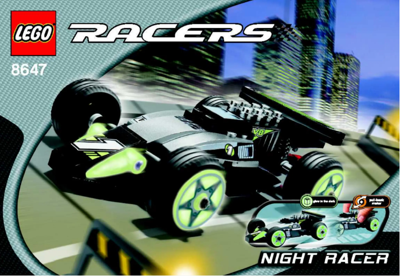 First page image of the manual for Night Racer