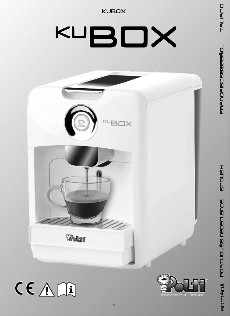 First page image of the manual for Kubox