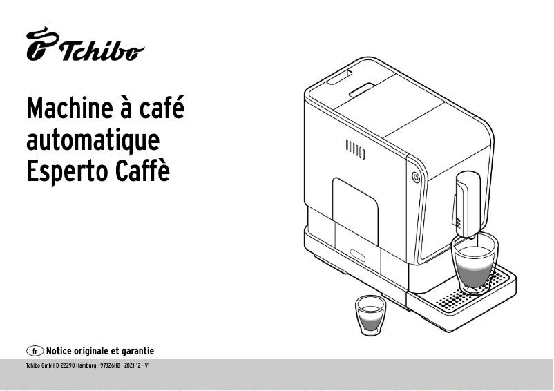 First page image of the manual for Esperto Caffè
