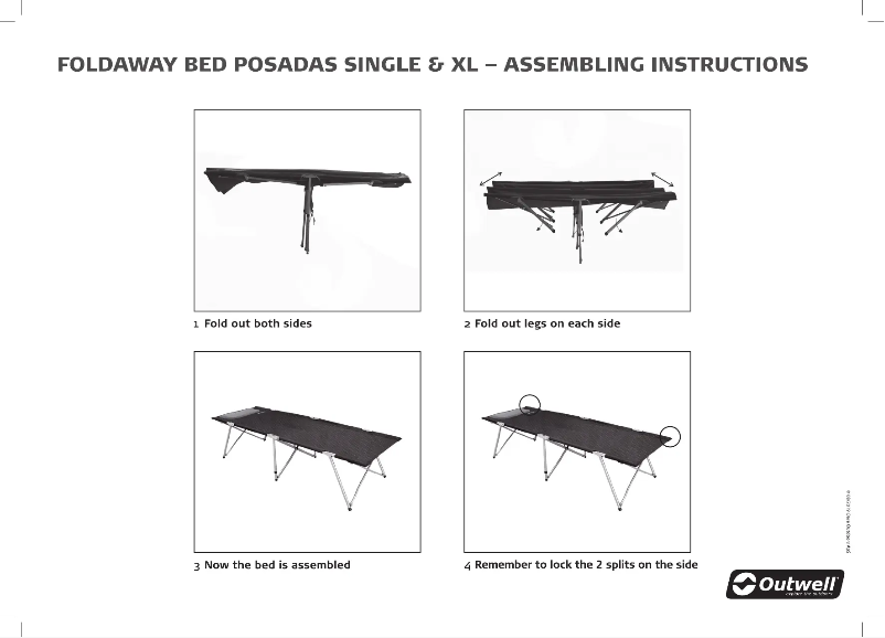 First page image of the manual for Posadas XL