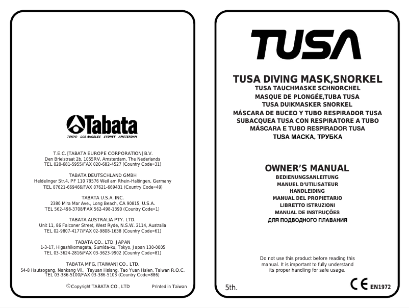 First page image of the manual for Imprex II Hyperdry SP-580Q