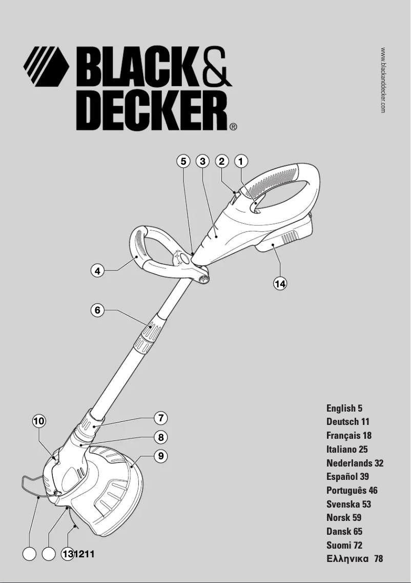 First page image of the manual for GLC2500