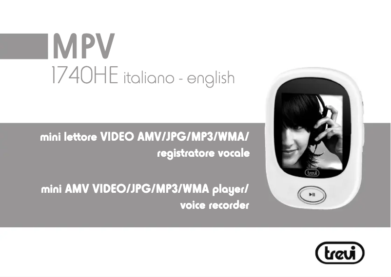 Image de la première page du manuel de l'appareil MPV 1740 HE