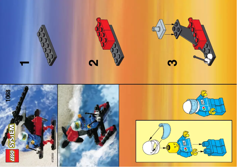 Page 1 of the manual User Manual Lego City 1068