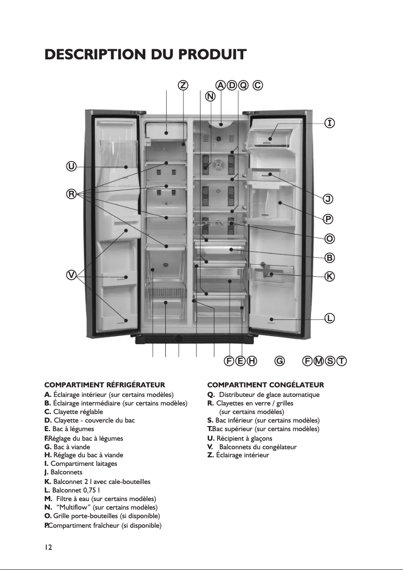 First page image of the manual for 20RB-D4L A+