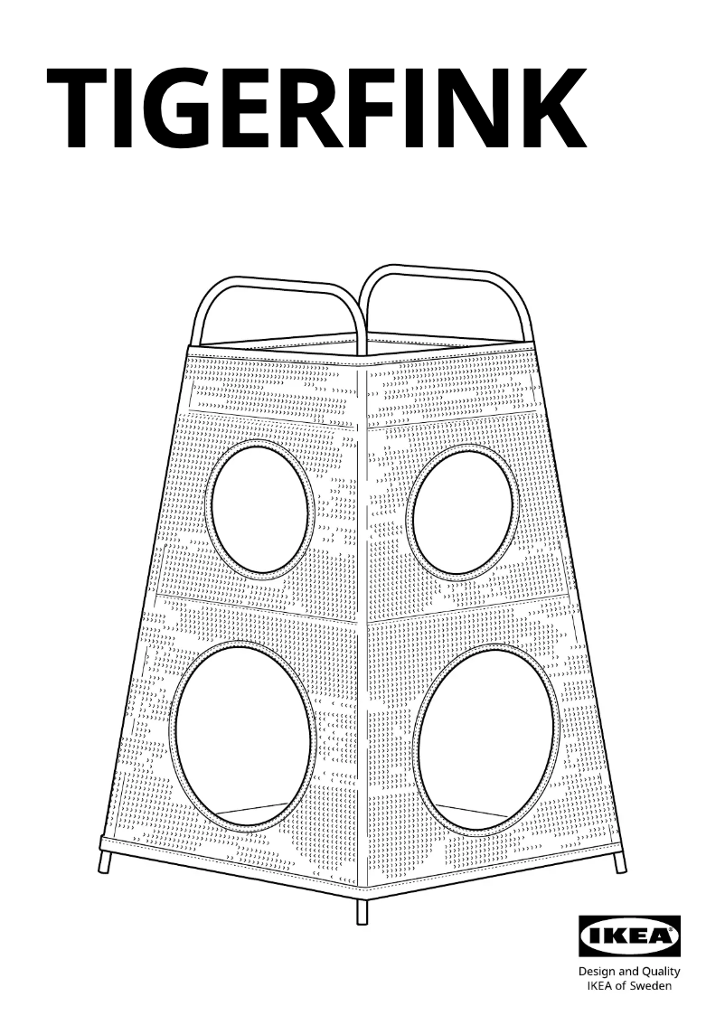 Page 1 of the manual User Manual Ikea TIGERFINK 605.124.70