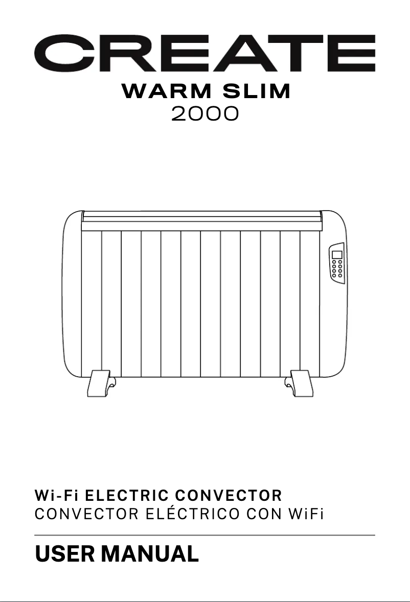 First page image of the manual for Warm Slim 2000
