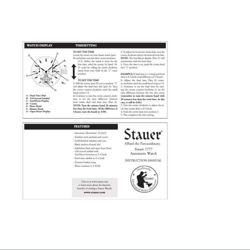 First page image of the manual for 34652