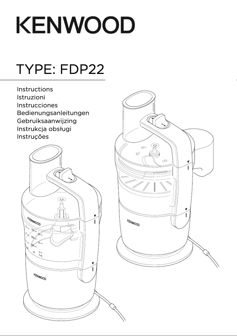 First page image of the manual for MultiPro Go FDP22