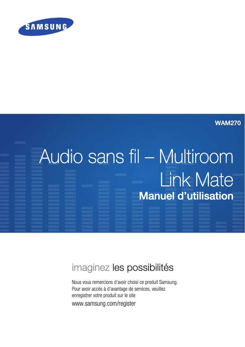 First page image of the manual for WAM 270