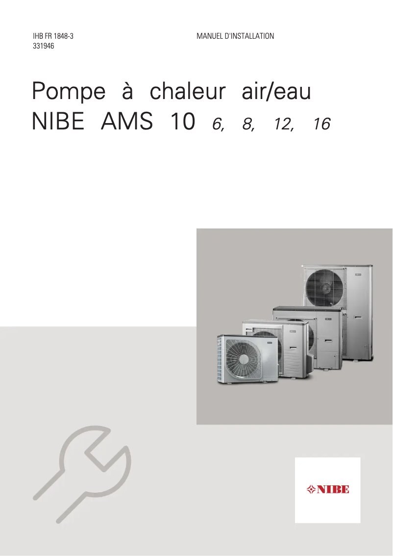 Image de la première page du manuel de l'appareil AMS 10