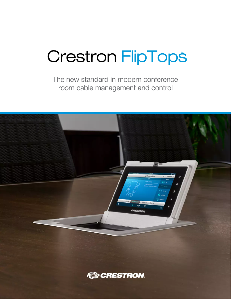 Image de la première page du manuel de l'appareil FlipTops