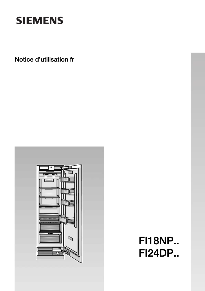 First page image of the manual for FI24DP31