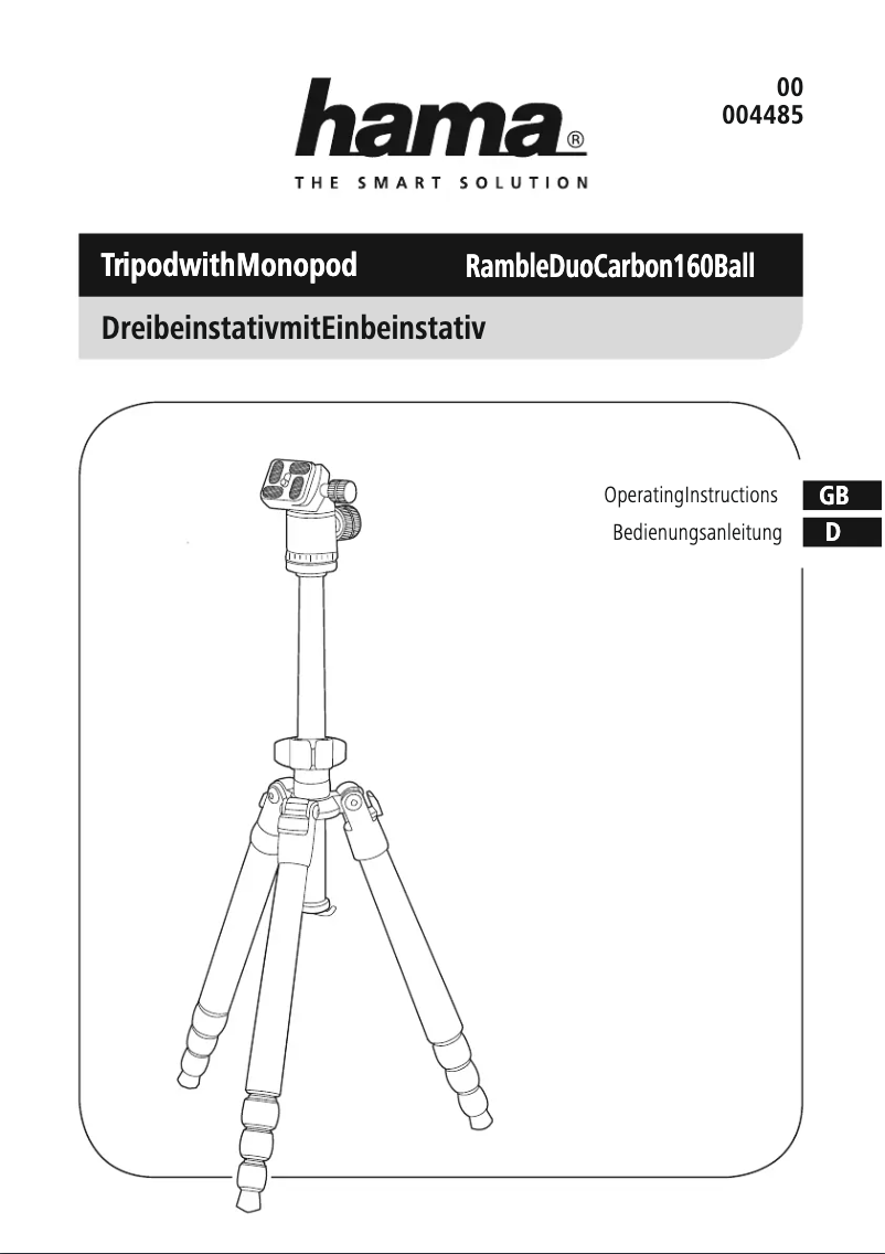 First page image of the manual for Ramble Duo Carbon 00004485