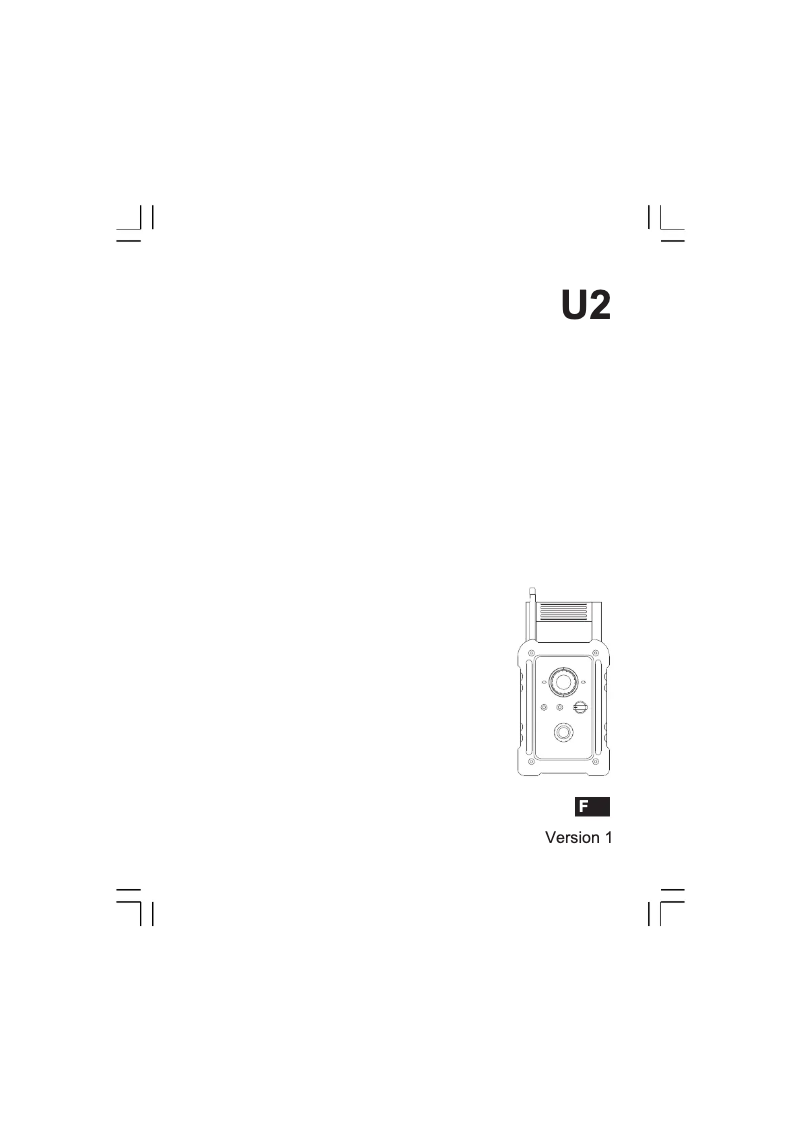 First page image of the manual for U2