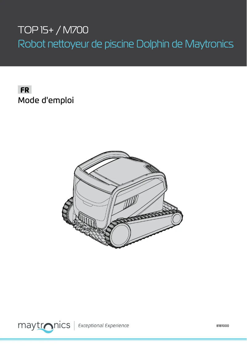 First page image of the manual for Dolphin M700