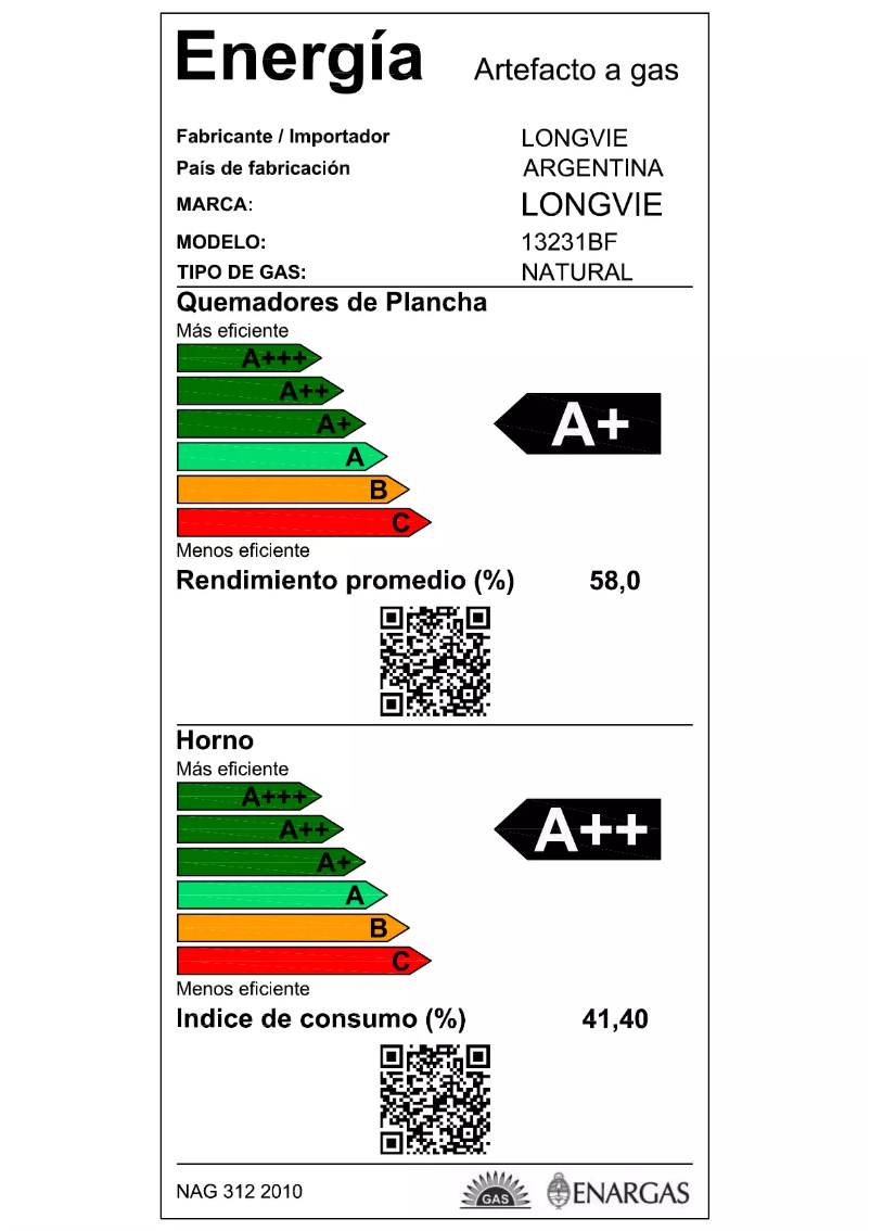 Page 1 of the manual User Manual Longvie 13231BF