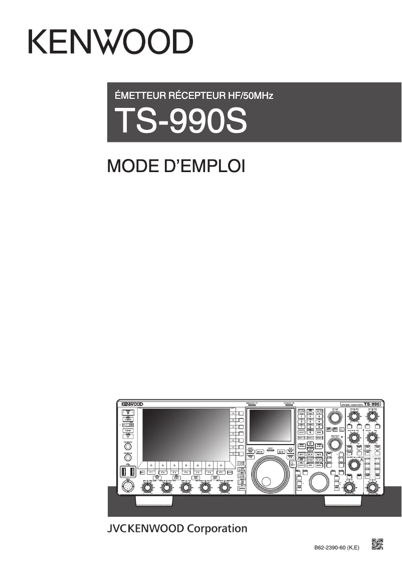 First page image of the manual for TS-990S