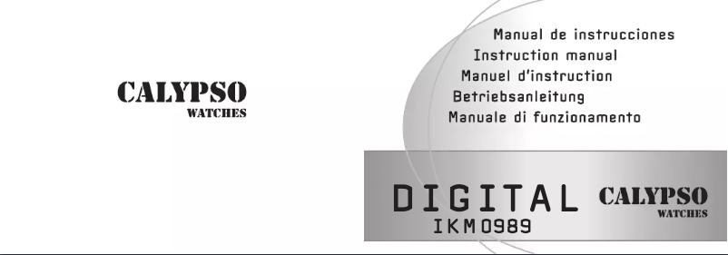 First page image of the manual for K5627