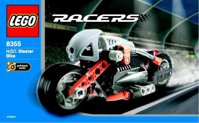 Page 1 of the manual User Manual Lego Racers 8355