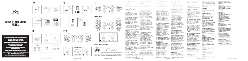 First page image of the manual for Rebel