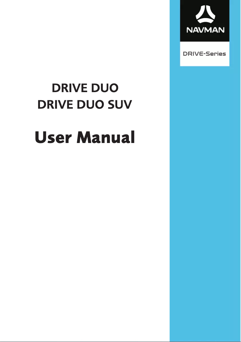 Page 1 of the manual User Manual Navman Drive Duo SUV