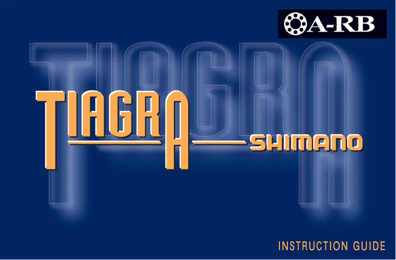 First page image of the manual for Tiagra 12