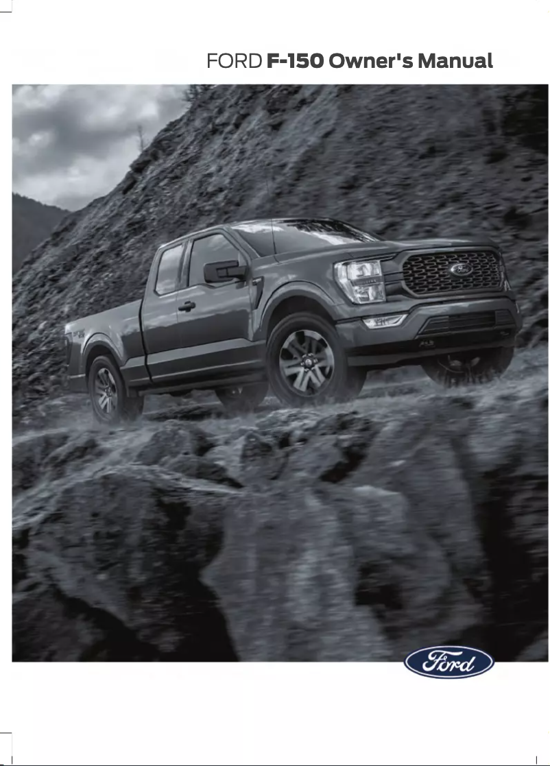 First page image of the manual for F-150 (2021)